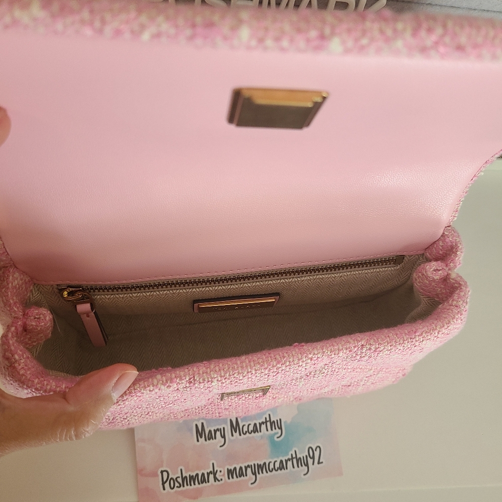 Tory Burch Willa Tweed Mini Top Handle Bag - Picture 12 of 12